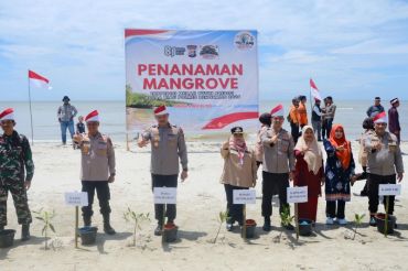 Ekspedisi Merah Putih Polda Riau dan Polres Bengkalis jangkau Pulau 3T di Rupat