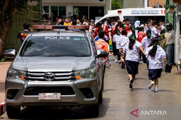 Tujuh korban  tewas dalam insiden penembakan di sebuah sekolah di Thailand