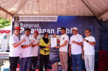 Pameran pelayanan publik semarakkan Hari Pengayoman ke-81 di Mamuju