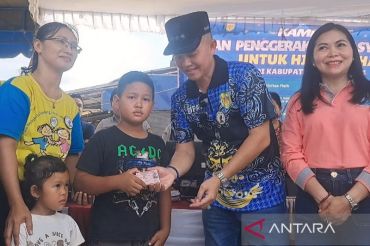Disdukcapil Gumas tetap gencarkan pelayanan KIA meski sudah melampaui target