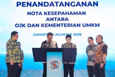 OJK dan Kementerian UMKM Bentuk Satgas, Pembiayaan UMKM Diperluas
