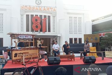 KAI Daop 6 sosialisasi keamanan perjalanan dan antipelecehan di kereta api
