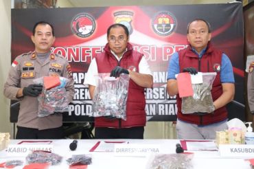 Polda Kepri ungkap 24 kasus narkotika senilai Rp1,7 miliar periode Juli-Agustus 2026