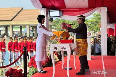 HUT RI, Gubernur Kaltara tegaskan jaga kedaulatan NKRI di perbatasan