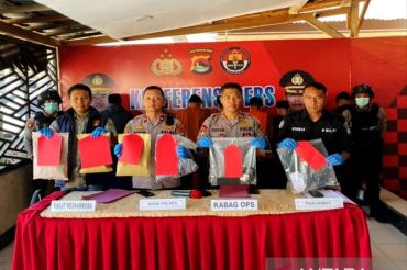 Polres Dompu mengamankan dua TO narkotika dalam Operasi Antik Rinjani