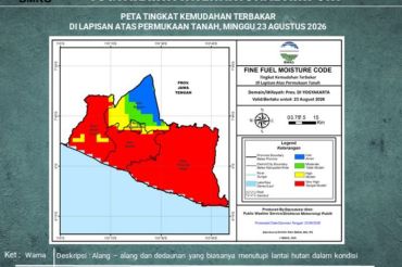 BMKG minta masyarakat DIY waspada karhutla pada musim kemarau