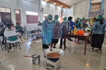TP-PKK Nduga gencarkan manfaat makan ikan sebagai sumber protein