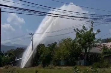 Balai Sungai III Palu perbaiki kebocoran pipa air bersih di Kabupaten Sigi