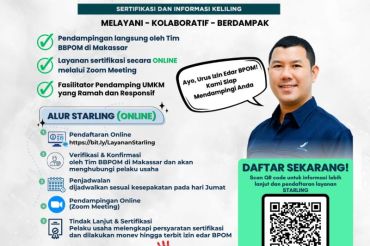 BBPOM Makassar punya Starlink dorong UMKM naik kelas