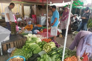 Disdag Palembang tingkatkan pengawasan di pasar tradisional