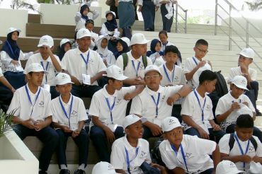 Sekolah Nasional Terintegrasi IKN beroperasi perdana dengan 82 siswa