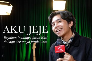 Aku Jeje rayakan indahnya jatuh hati di lagu Ceritanya Jatuh Cinta