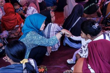 PKK mendukung penguatan parenting ibu dan anak korban kebakaran Sade