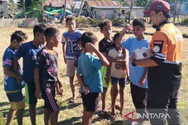 Baznas memberikan layanan dukungan psikososial bagi anak korban gempa NTT