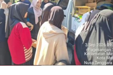 Disdag Mataram gelar pasar keliling intervensi harga sembako saat Maulid Nabi