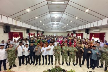 Elemen masyarakat Bireuen teken deklarasi damai dan komitmen jaga NKRI