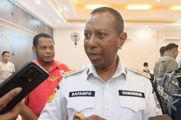 Gubernur Apolo sebut 300 titik hutan dan lahan terbakar di Papua Selatan