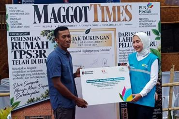 PLN EPI resmikan TJSL TPS3R di kawasan PLTMGU Lombok Peaker Mataram