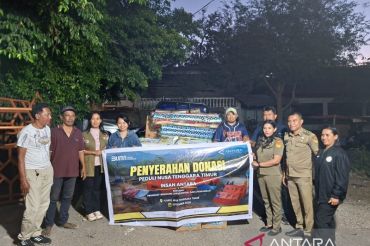 ANTARA salurkan bantuan untuk korban gempa NTT