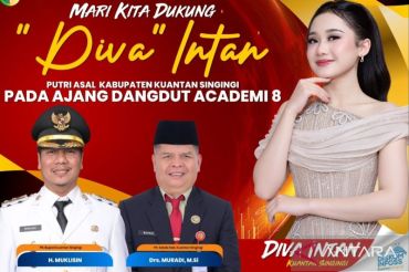 Pemkab Kuansing dukung perjuangan Diva di panggung nasional