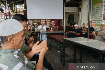 Organisasi pers Aceh doa bersama untuk jurnalis hilang saat liput erupsi anak krakatau