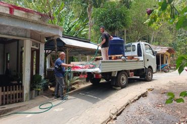 Pemkab Sitaro distribusi air bersih untuk desa terdampak kemarau