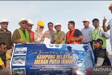 Anggota DPRD Bombana dukung pembangunan Kampung Nelayan Merah Putih