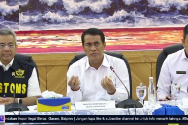 Mentan memaparkan perubahan posisi Indonesia di pasar beras global