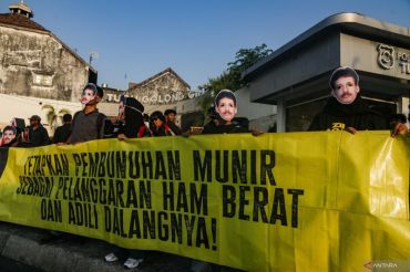 Aksi Kamisan Yogyakarta kenang perjuangan Munir