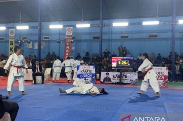 Forki gelar kejuaraan karate untuk persiapan Porwil dan PON 2028