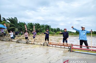 BRMP Aceh terapkan metode tanam padi modern seluas 314 hektare di Aceh Jaya