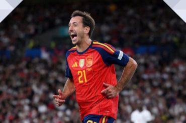 Drama lima gol warnai kemenangan Spanyol atas Inggris 3-2