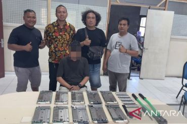 Polres Sumbawa mengungkap pencurian perangkat tower milik XL