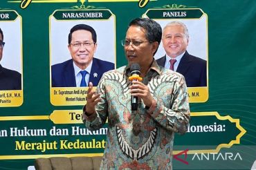 Menkum: Kecerdasan buatan bantu sinkronisasi ratusan ribu regulasi
