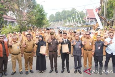 Kejari Kuansing gaungkan gerakan anti korupsi