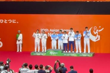 Ganda campuran Indonesia Amri/Nita rebut perak Asian Games 2026