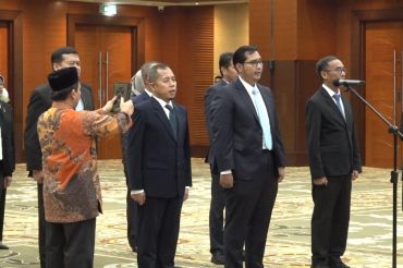 Suahasil lantik 14 pejabat Kemenkeu, pesan jaga keuangan negara