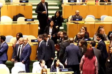 Delegasi RI walk out dari aula PBB saat Netanyahu akan berpidato