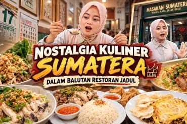 Nostalgia kuliner Sumatera dalam balutan restoran jadul