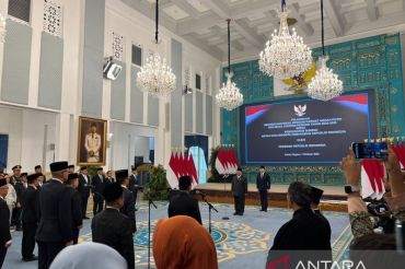 Prabowo lantik Dedy Prasetyo jadi Kepala Badan Reforma Agraria