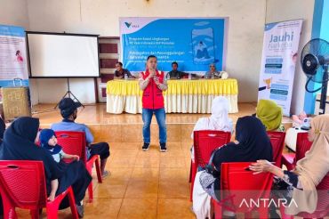 PT Vale beri edukasi bahaya penyalahgunaan narkoba bagi warga di Oko-Oko Kolaka