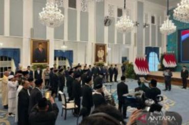 Presiden Prabowo lantik ketua hingga anggota Wantimpres