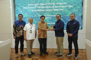 Sambut Dewan Energi Nasional, PTPN IV PalmCo komitmen optimalisasi EBT berkelanjutan