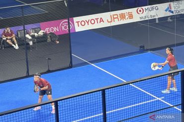 Ganda putri Indonesia melaju ke final padel Asian Games