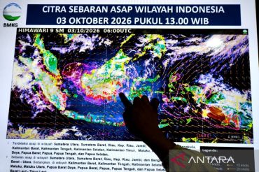 Asap karhutla pengaruhi kualitas udara di Sulsel