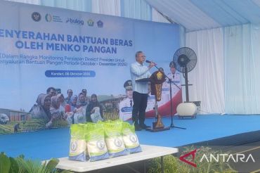 Menko Pangan: Pemerintah siapkan 1 juta ton beras bagi 33,2 juta warga kurang mampu