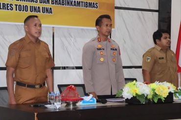 Polres Tojo Una-Una bekali Bhabinkamtibmas pahami program Perlinsos