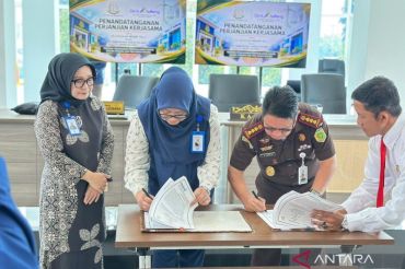 Kejari Palu dan Bank Sulteng kerja sama penanganan masalah hukum