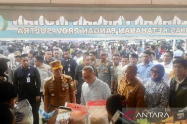 Menko Pangan minta pemda perbanyak pasar murah untuk stabilitas harga