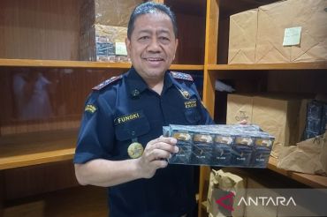 Bea Cukai Jayapura amankan 643.248 batang rokok ilegal
